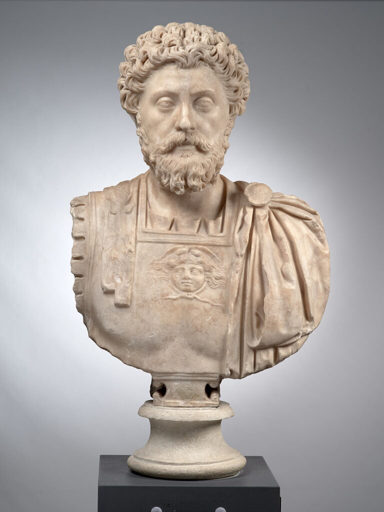 bust of marcus aurelius