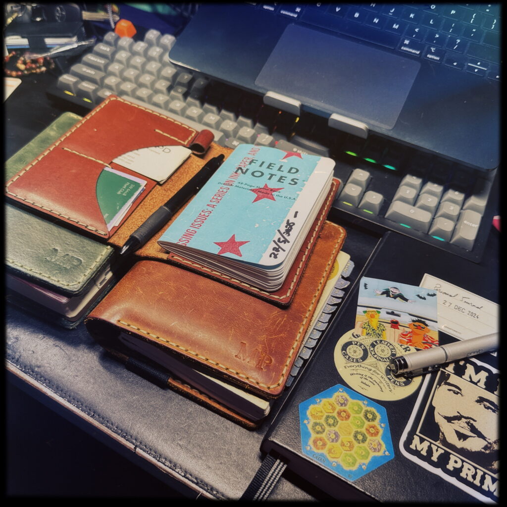 notebooks and journals
